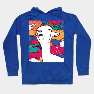 Colorful Patrols Funny Goats Hoodie